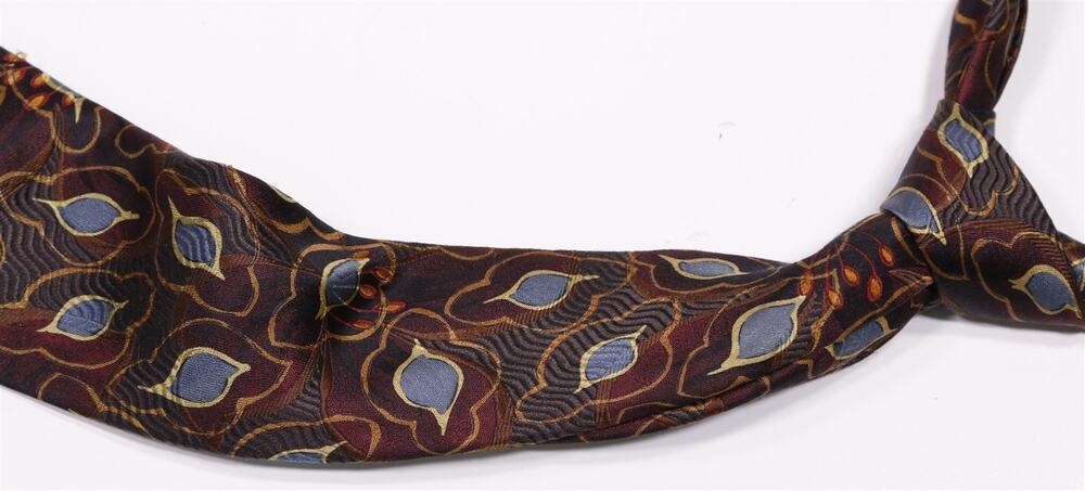 Robert Talbott Seven Fold 7-Fold Limited Edition Silk Necktie Tie Black Brown